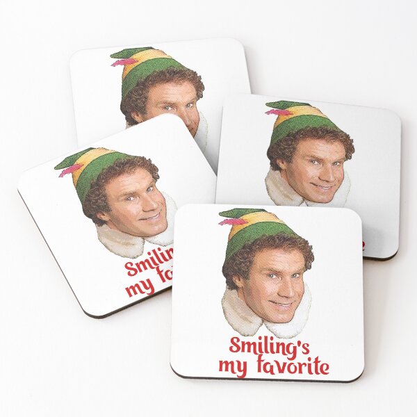 Artikelvorschau, Lächeln ist mein Lieblingskumpel der Elf Will Ferrell Movie Christmas entworfen und verkauft von starkle.