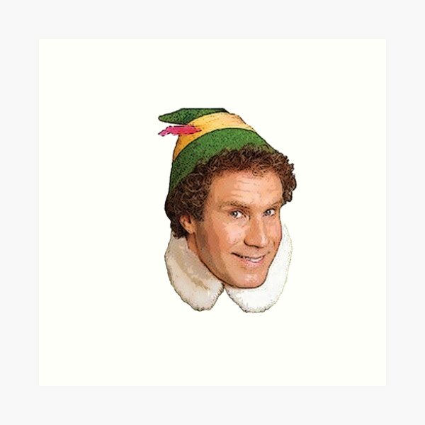 Buddy The Elf Face Printable