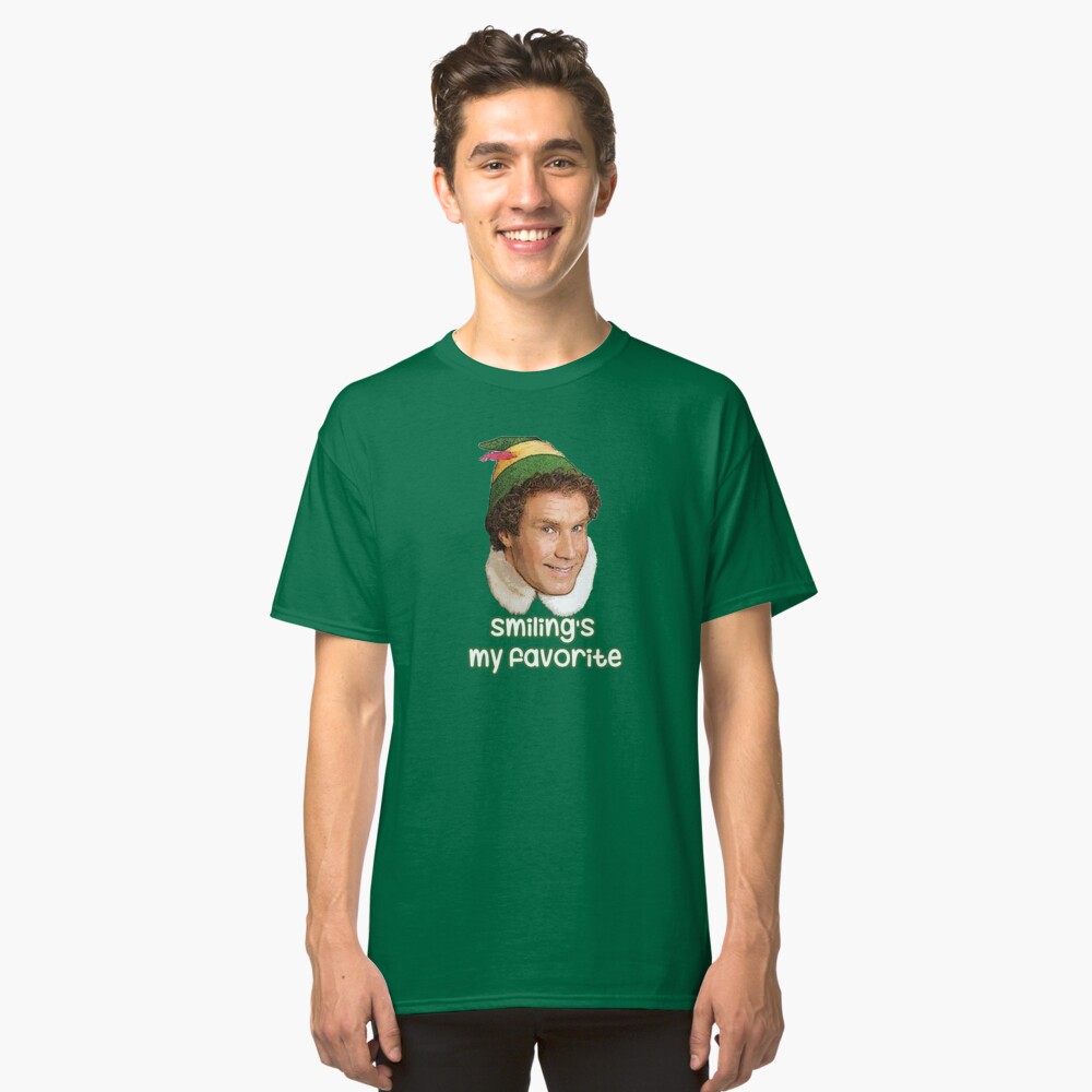 Elf Boys Buddy Smiling T-Shirt