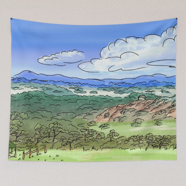 Item preview, Bushland Landscape designed and sold by Brydenophyte.