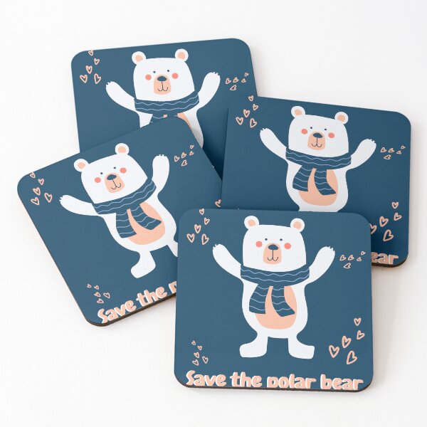Item preview, save the polar bear designed and sold by shivanigautam.