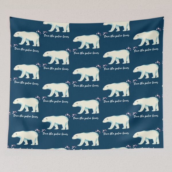 Item preview, save the polar bear designed and sold by shivanigautam.