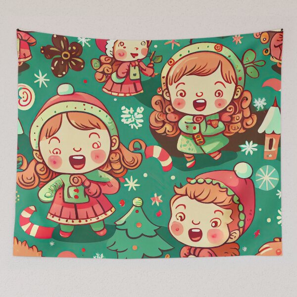 Item preview, Childern singing christmas carols designed and sold by MrBeerholder.