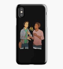 troy and abed - I love when clothes make cultural statements and I think personal style is really cool. iPhone Case