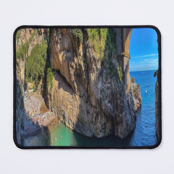 Item preview, Blue Furore Beach Amalfi Coast designed and sold by Tamas Das.