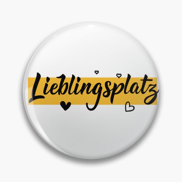 Item preview, Lieblingsplatz. German text: Favorite place. designed and sold by pidzam4e.