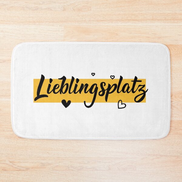 Item preview, Lieblingsplatz. German text: Favorite place. designed and sold by pidzam4e.
