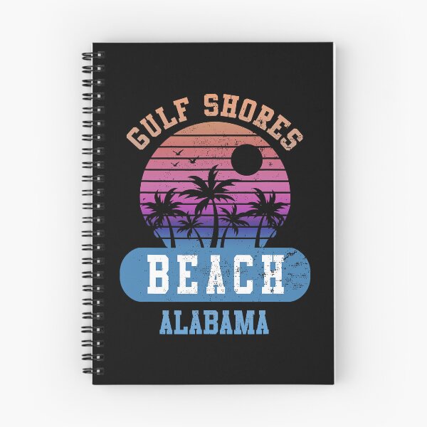 Item preview, Gulf Shores Beach Alabama Retro Sunset Summer designed and sold by JackSadowski.