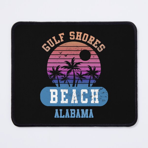 Item preview, Gulf Shores Beach Alabama Retro Sunset Summer designed and sold by JackSadowski.