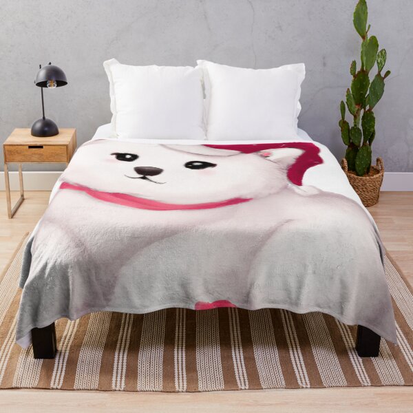Item preview, Cute Samoyed Drawing designed and sold by WeHeartAnimals.