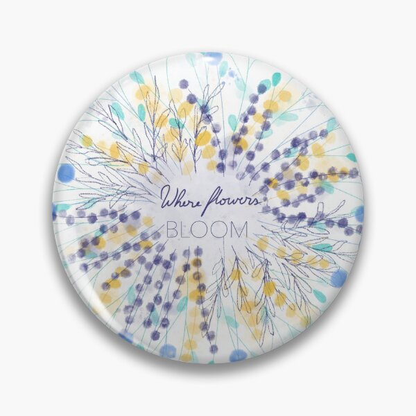 Item preview, Blooming flowers - watercolor designed and sold by ArchanaAsh.