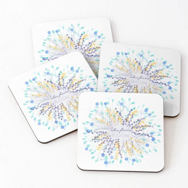 Item preview, Blooming flowers - watercolor designed and sold by ArchanaAsh.