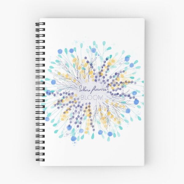 Item preview, Blooming flowers - watercolor designed and sold by ArchanaAsh.