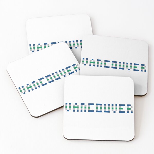 Item preview, Pixel NHL Vancouver in Away Colors designed and sold by gkillerb.