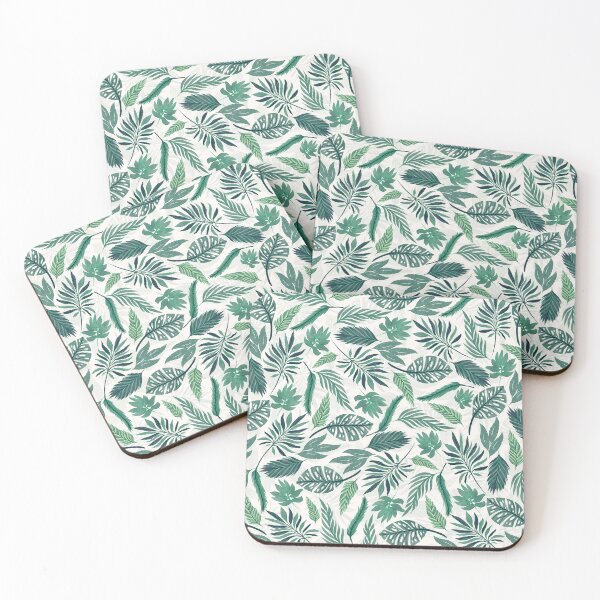 Item preview, Modern Green Teal Tropical Leaves Design designed and sold by NdesignTrend.