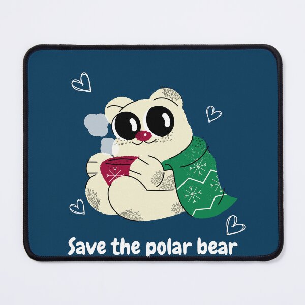 Item preview, save the polar bear designed and sold by shivanigautam.