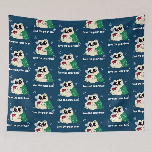 Item preview, save the polar bear designed and sold by shivanigautam.