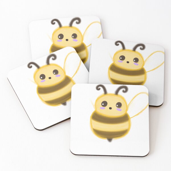 Item preview, Cute Bee Drawing designed and sold by WeHeartAnimals.