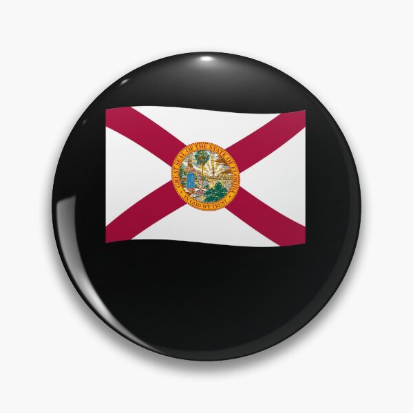 Item preview, Florida FL Official State Flag Ripple Wave23 designed and sold by HouseofParbs.
