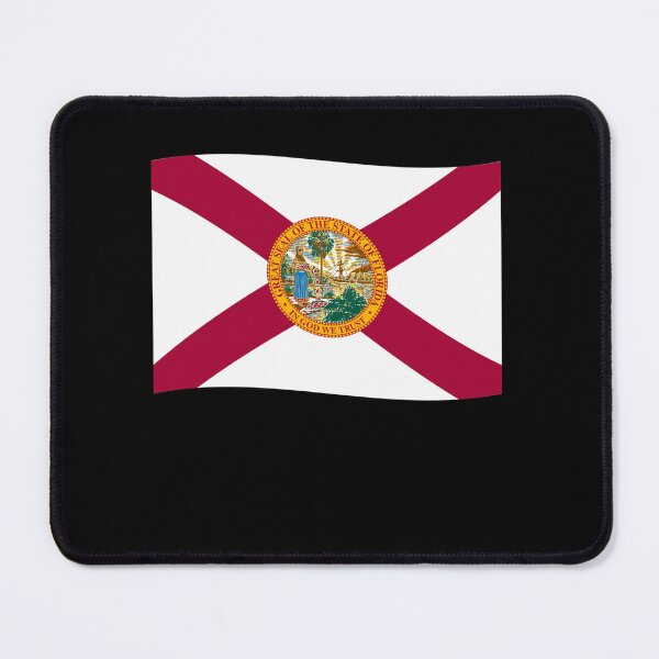 Item preview, Florida FL Official State Flag Ripple Wave23 designed and sold by HouseofParbs.