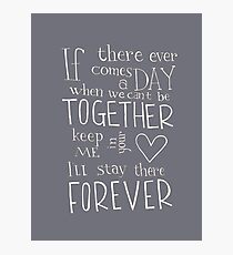 Together Forever Photographic Print