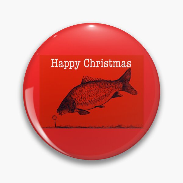 Item preview, Happy Christmas Carp Fishing designed and sold by Gordon Lavender.