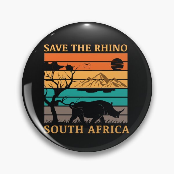 Item preview, Save the Rhino South Africa - South African designed and sold by Huesoffun.