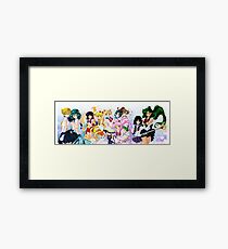 Sailor Moon Group Framed Print