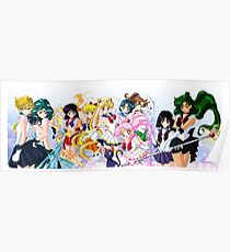 Sailor Moon Group Poster