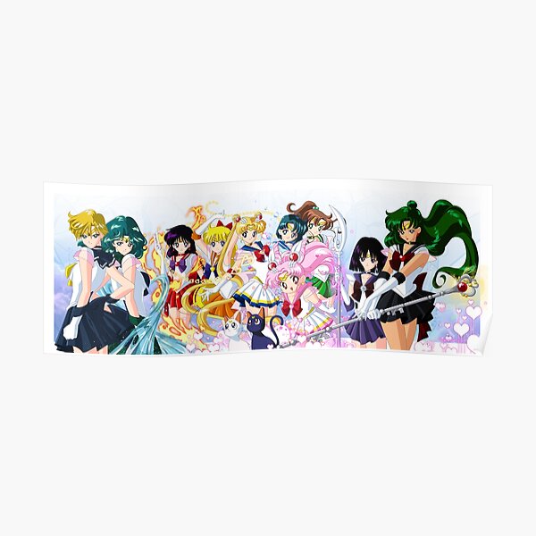 Sailor Moon Group Poster
