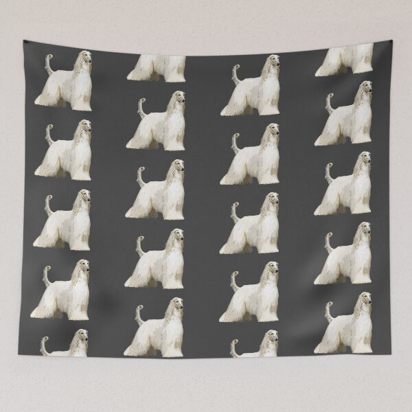 Item preview, Afghan Hound The Cream Beauty designed and sold by ElegantCat.