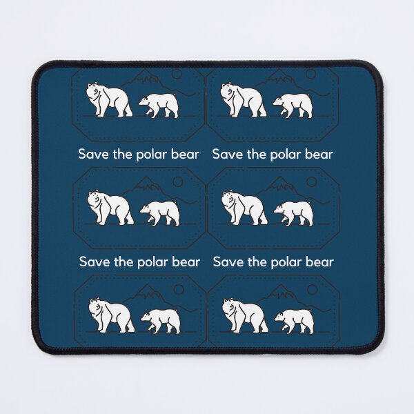 Item preview, save the polar bear designed and sold by shivanigautam.