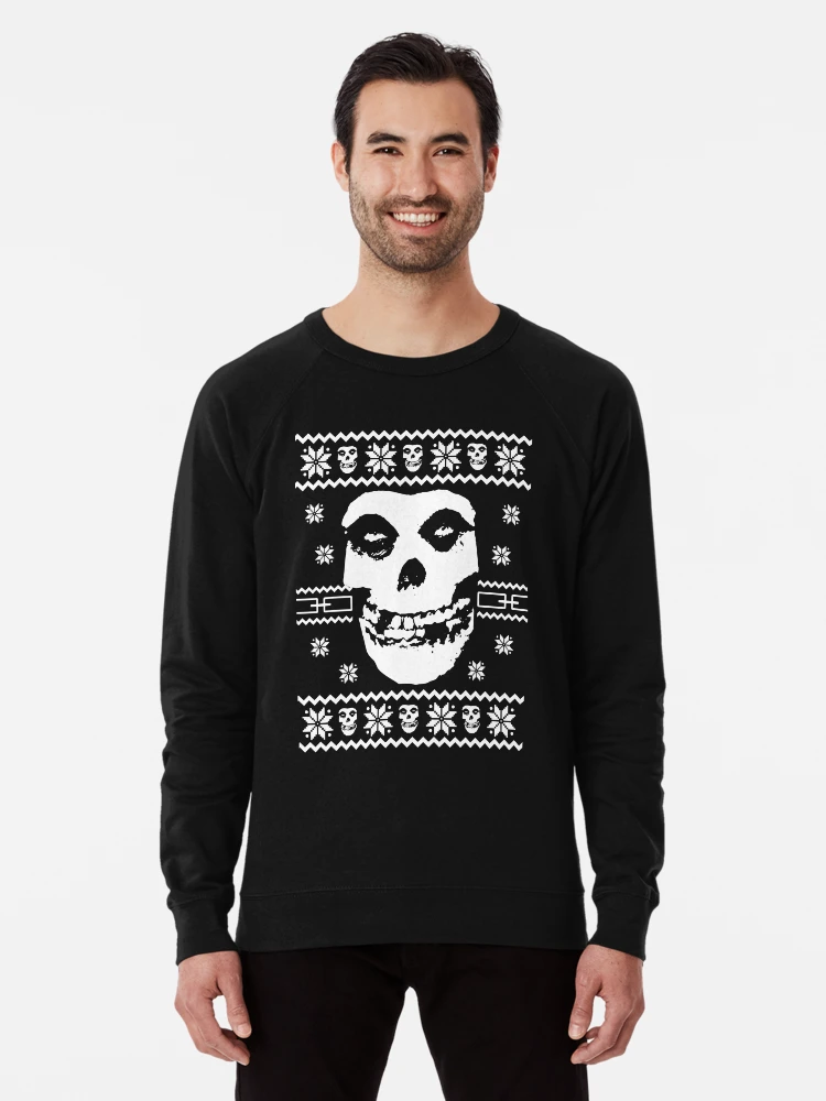 Misfits Christmas Jumper Crimson Ghost Punk