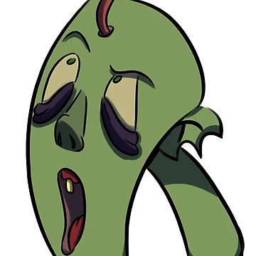 Artwork thumbnail, zombie head by RuthAzul