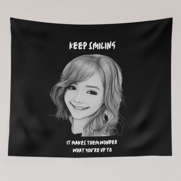 Item preview, Keep smiling designed and sold by FineArtworld7.