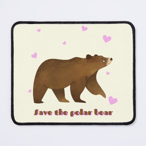 Item preview, save the polar bear designed and sold by shivanigautam.