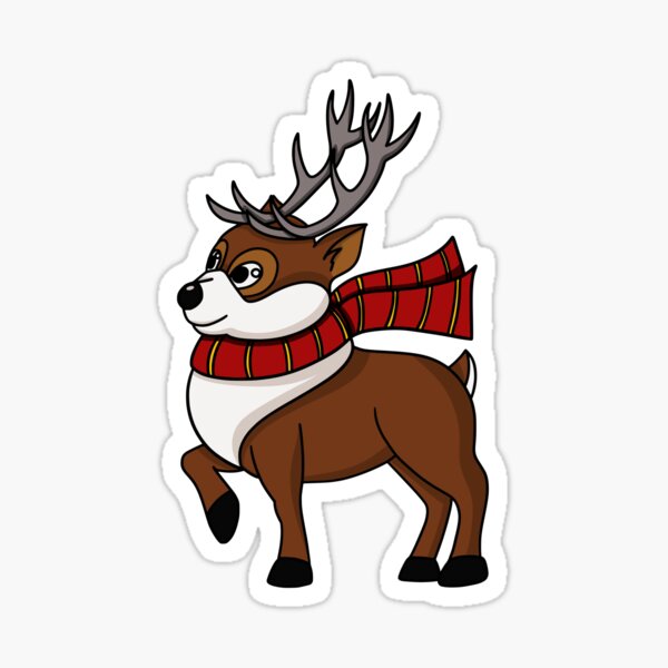 Item preview, reindeer - christmas vibe designed and sold by Rainorchid.