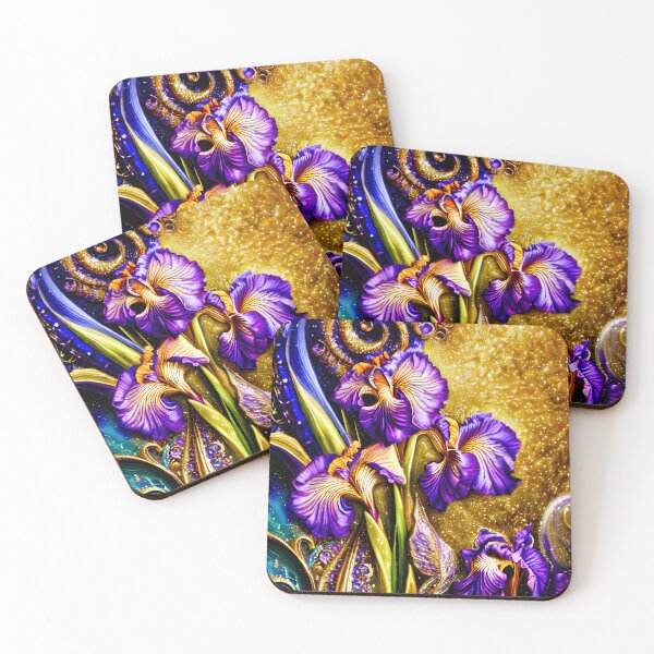 Item preview, Purple Iris - Botanicals 11 designed and sold by Tau Tia L Douglass.