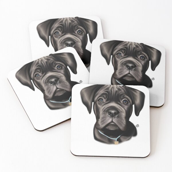 Item preview, Cute Cane Corso Drawing designed and sold by WeHeartAnimals.