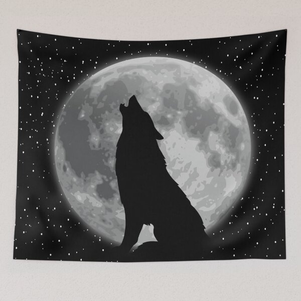 Item preview, Snowy Wolf Portrait designed and sold by Mark Cannon.