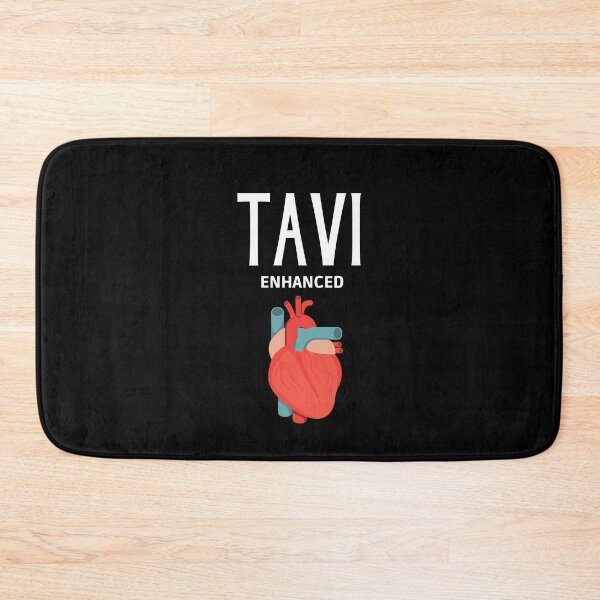 Item preview, TAVI Enhanced - Transcatheter aortic valve implantation (White Text) designed and sold by med-artist.