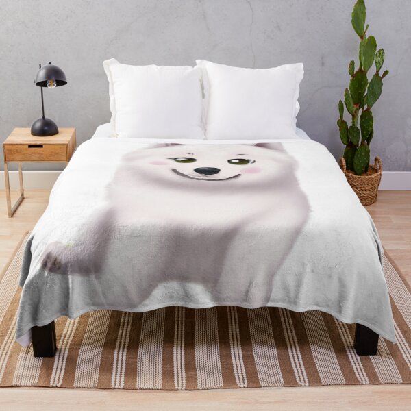 Item preview, Cute Samoyed Drawing designed and sold by WeHeartAnimals.