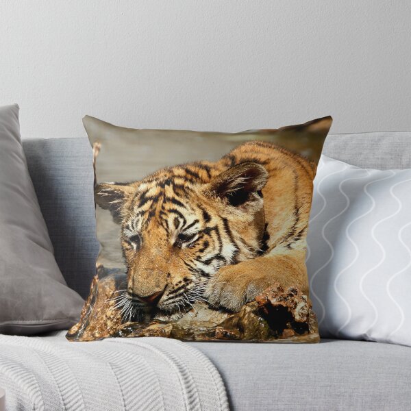 Item preview, Bengal Tiger Cub Playing designed and sold by Carole-Anne.