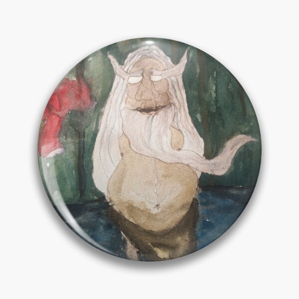Item preview, Santa Claus bathing in the forest designed and sold by Mariangela Clerici.