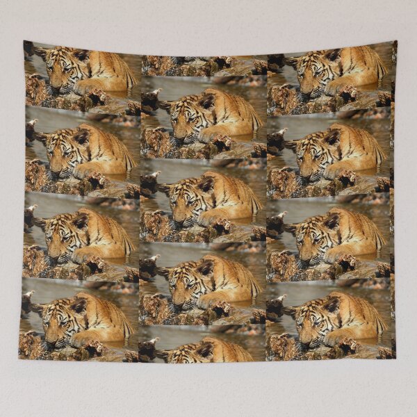 Item preview, Bengal Tiger Cub Playing designed and sold by Carole-Anne.