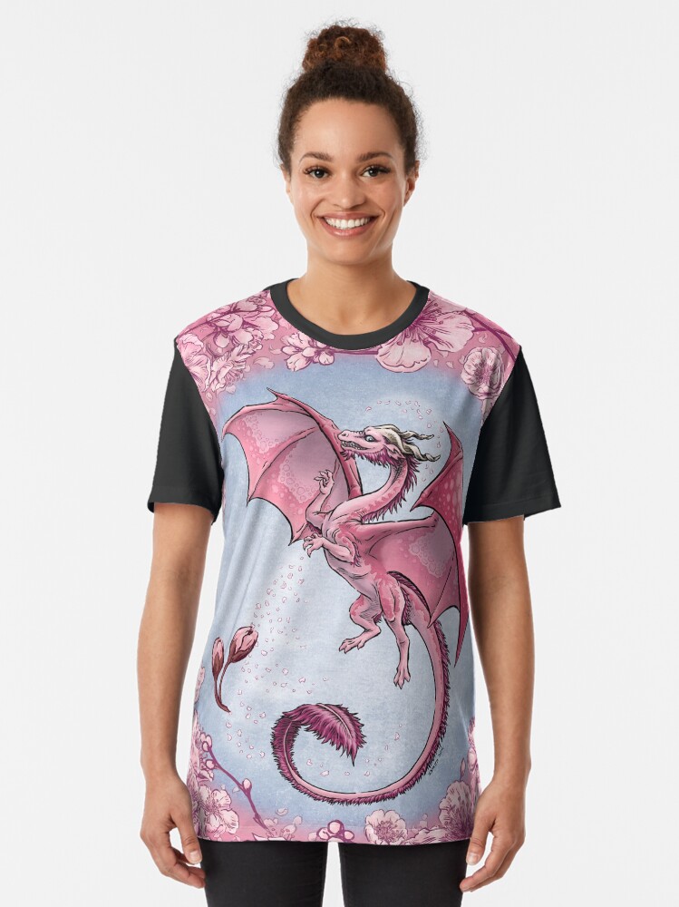Alternate view of The Dragon of Spring Graphic T-Shirt