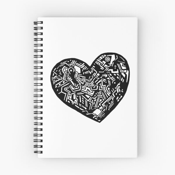 Item preview, Geometric Solid Heart_Black designed and sold by Jemma Rich.