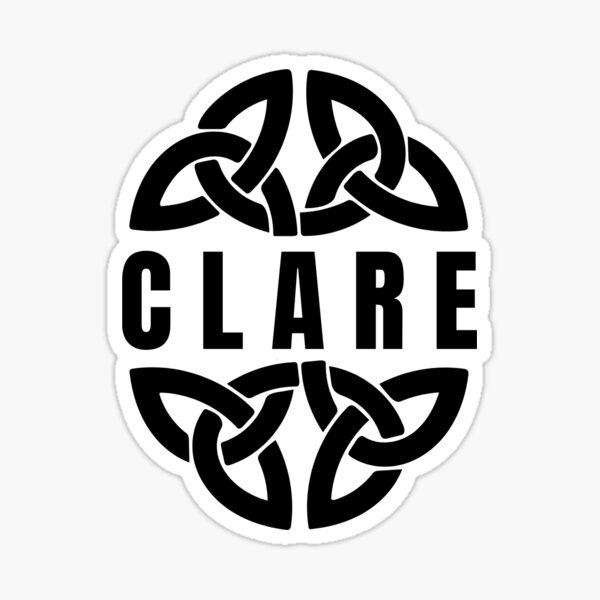 Item preview, Clare in Celtic Knot, Ireland designed and sold by TrueCelt.
