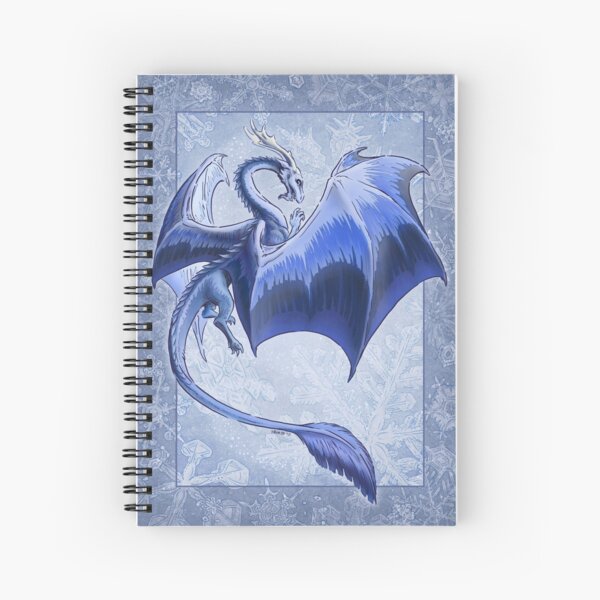 The Dragon of Winter Spiral Notebook