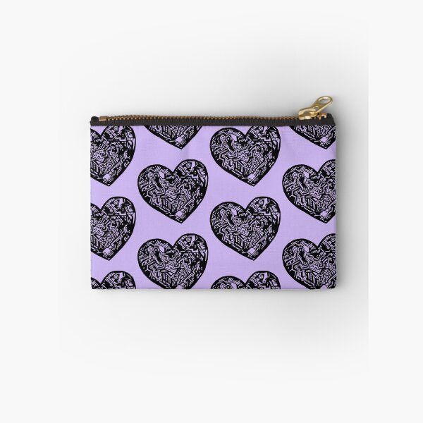 Item preview, Geometric Solid Heart_Black_FLC designed and sold by Jemma Rich.
